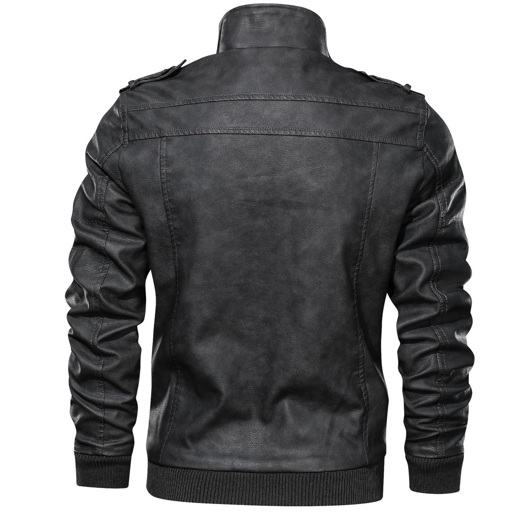 Lune London Faux Leather Jacket for Men