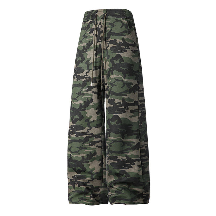 Lune London casual leisure pants for women in camouflage style