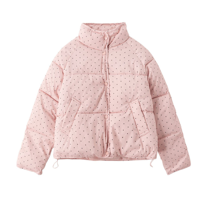 Elegant and modern women's down jacket with high pockets Lune London