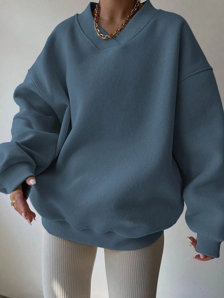 Ladies Oversized Sweatshirt Lune London