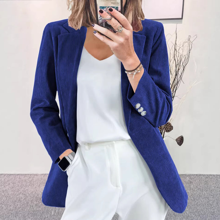 Veste à rayures à la mode pour femmes avec coupe slim Chic & Stil