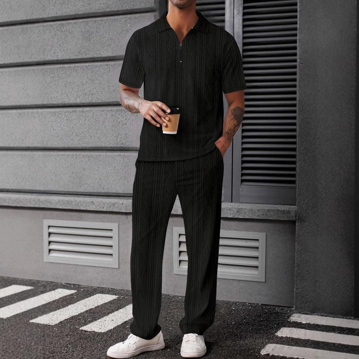 Men's chic knit polo set Lune London