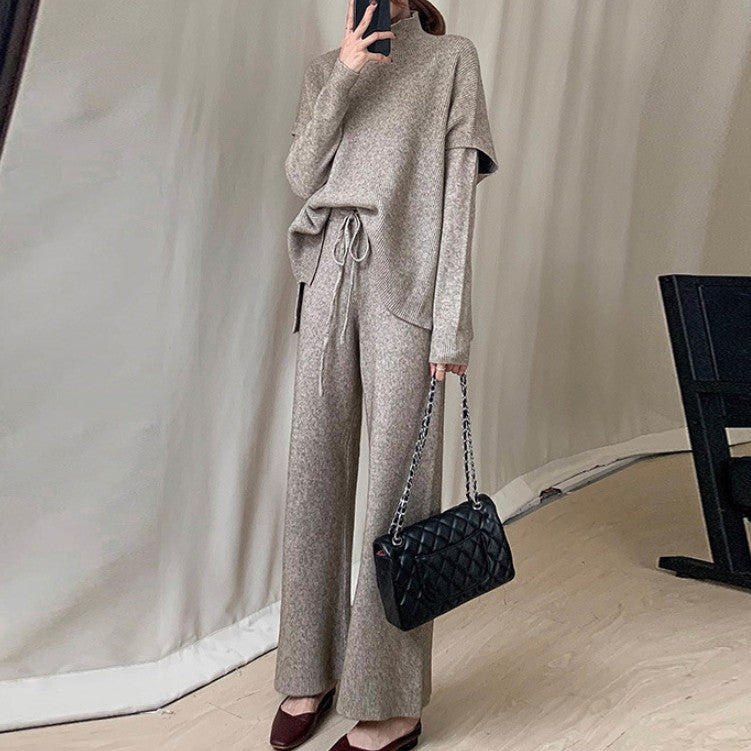 Casual knit set for women with a loose fit Lune London