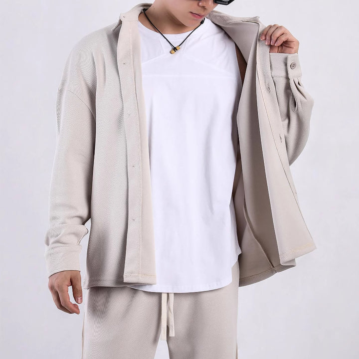 Long sleeve shirt for men with innovative fabric and a sleek cut Lune London