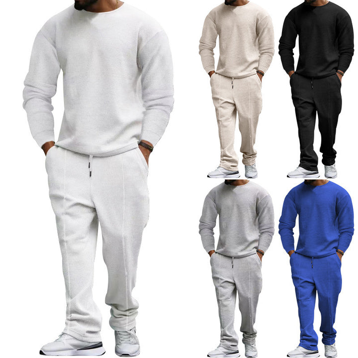 Men's Chic Casual Knit Suit