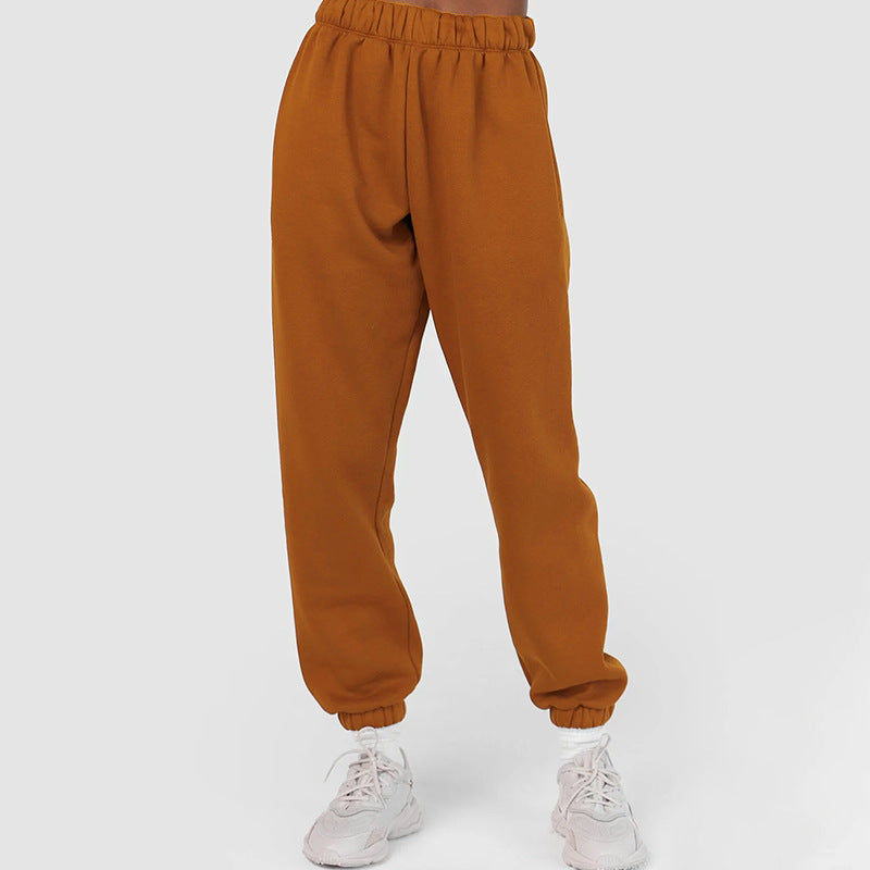 Comfortable fleece jogging pants for women Lune London