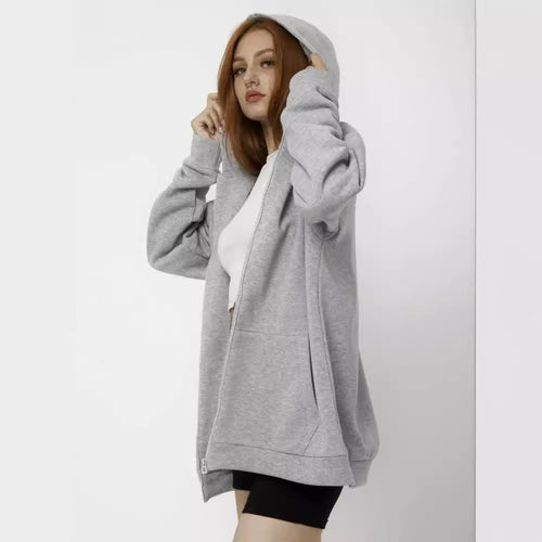 Oversized hoodie for women with soft lining Lune London