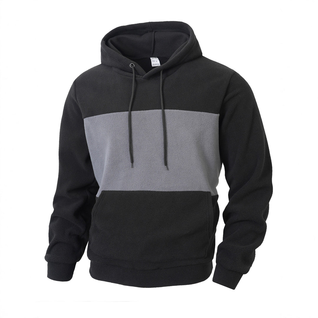 Men's Fleece Hoodie with Innovative Design Lune London