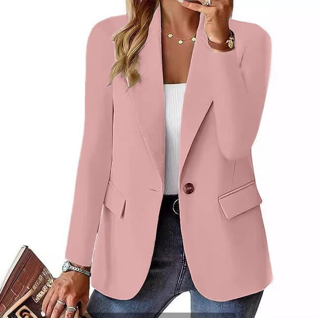 Ladies Elegant Business Blazer with Chic Structure and Style