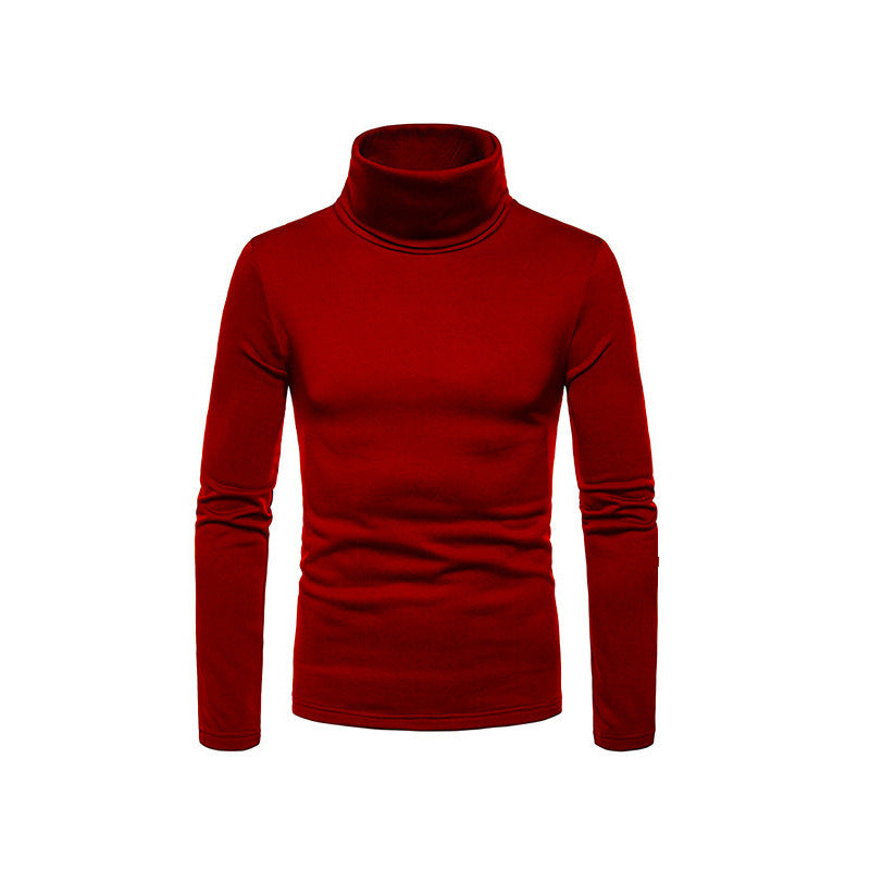 Trendy turtleneck sweater for men in fine knit Lune London