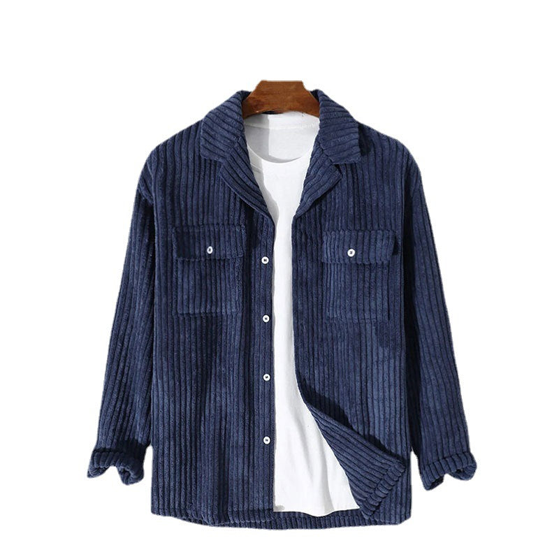 Ladies high-quality corduroy jacket with chest pockets Lune London