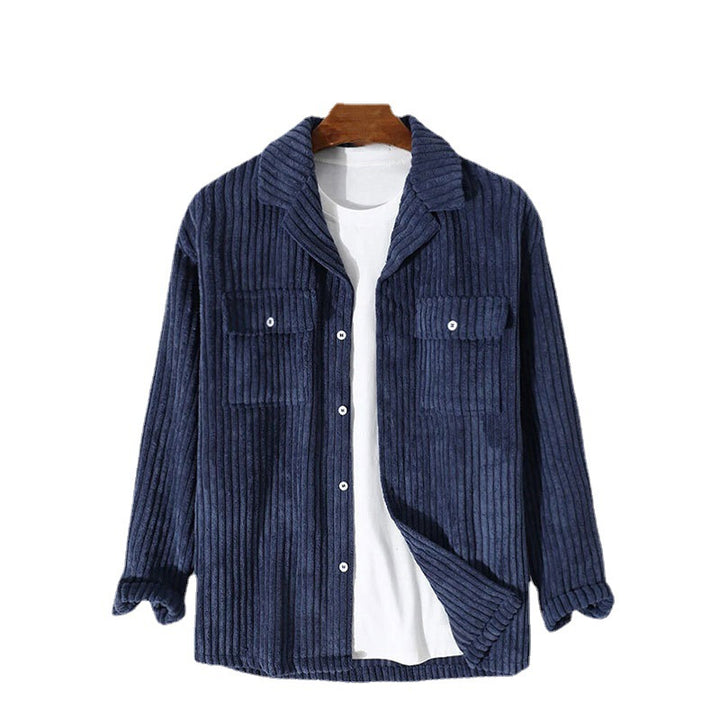 Ladies high-quality corduroy jacket with chest pockets Lune London