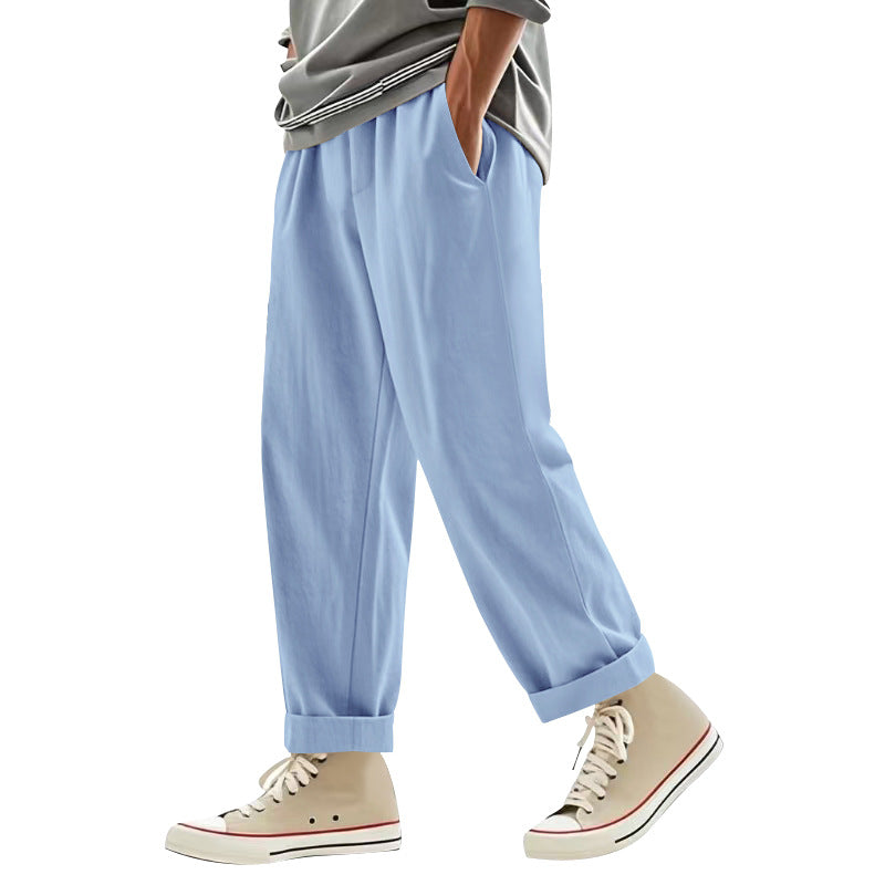 Casual pants for men with elegant pleats and a comfortable fit Lune London