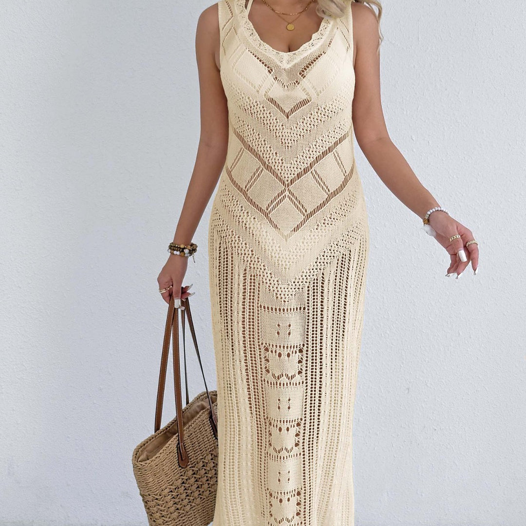 Lune London Women's Crochet Maxi Dress