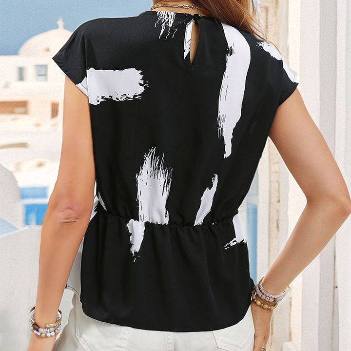 Haut à la mode pour femmes avec un motif intemporel et une coupe élégante Chic & Stil