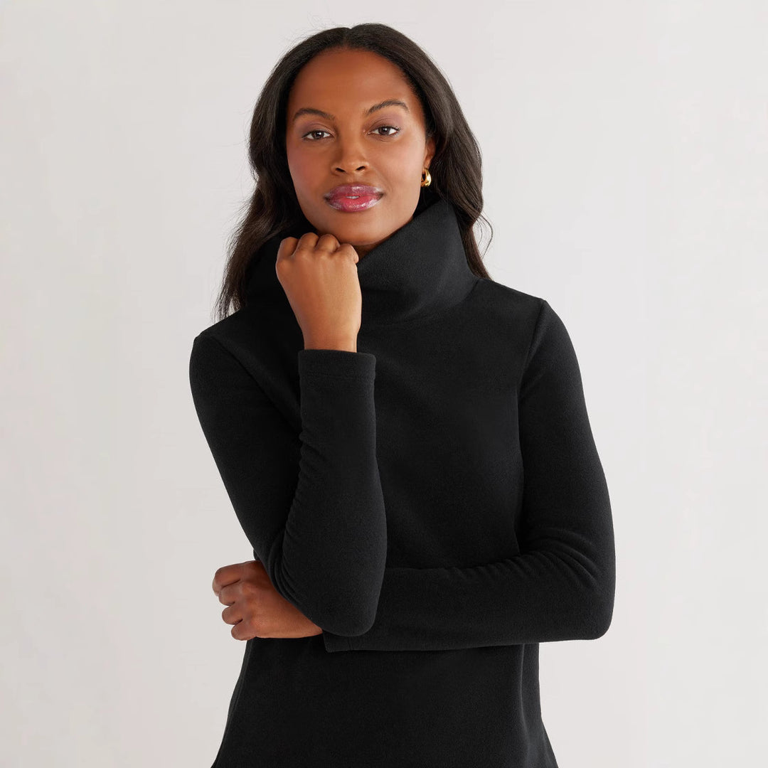 Lune London Elegant Polar Turtleneck Sweater for Women