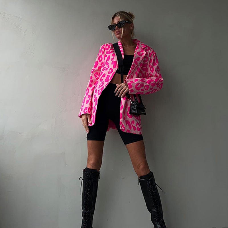 Lune London Leopard Print Jacket for Women