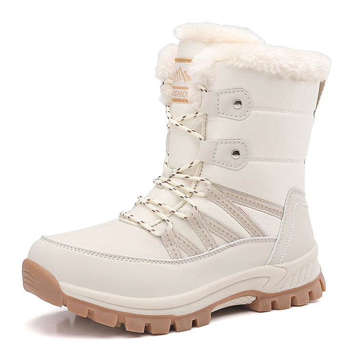 Insulated winter boots for women with slip-resistant sole and soft lining Lune London