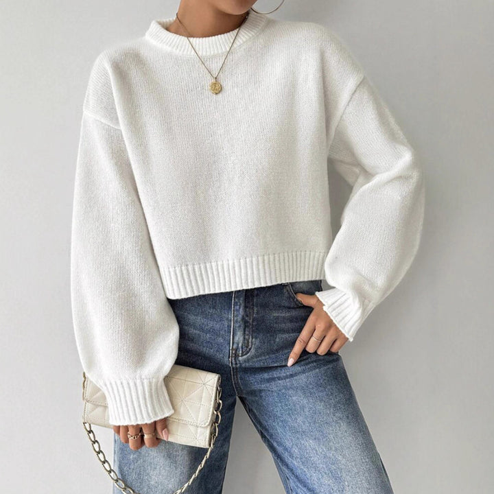 Casual fine knit sweater for ladies Lune London