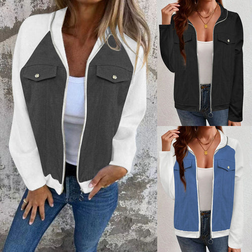 Ladies Casual Sweater with Side Pockets and Fashionable Lune London