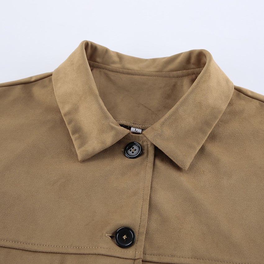 Urban style faux leather jacket for women with a modern cut Lune London