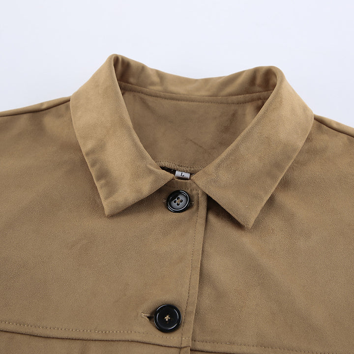 Urban style faux leather jacket for women with a modern cut Lune London