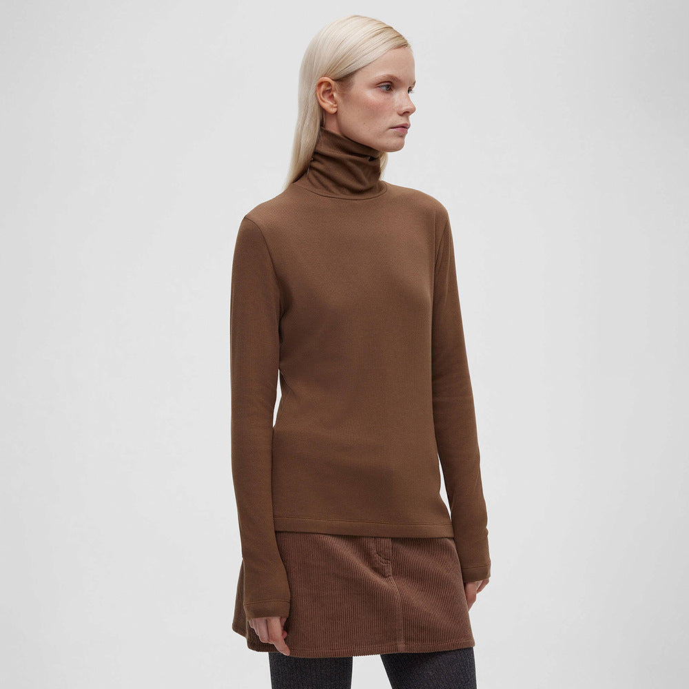 Women’s turtleneck long sleeve top Lune London
