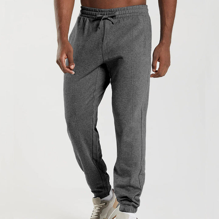 Men's sporty leisure pants with elastic waist and side pockets Lune London