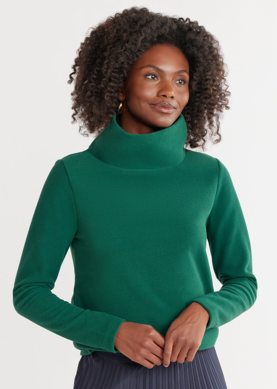Lune London Elegant Polar Turtleneck Sweater for Women