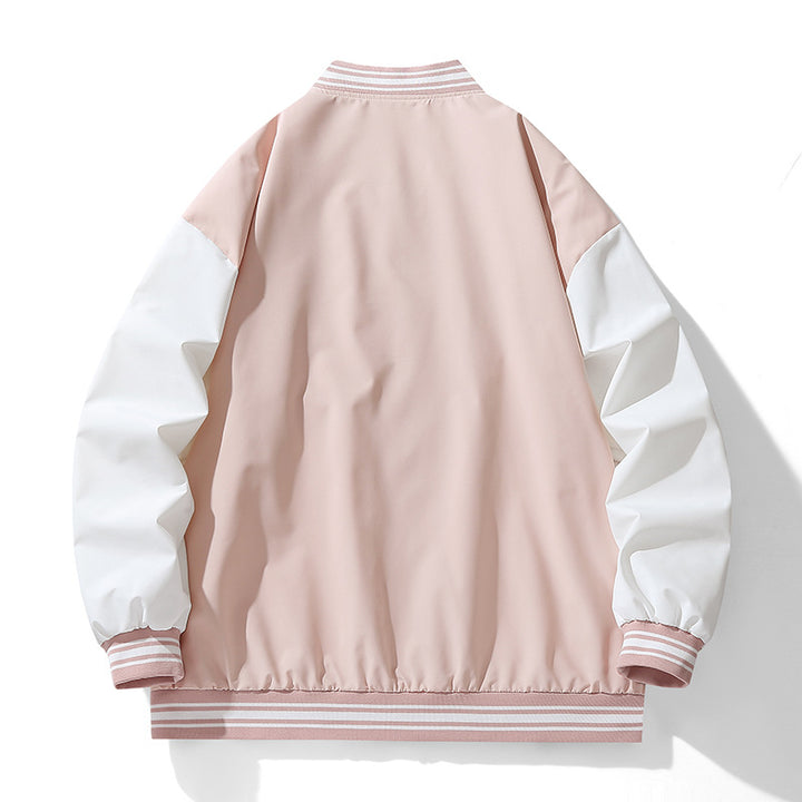 Sporty bomber jacket for men with contrast sleeves Lune London
