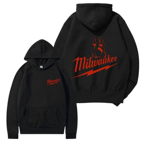 Women's hoodie with modern logo print and soft inner side Lune London