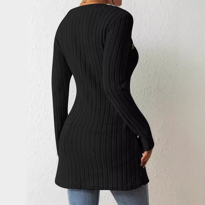 Women Long Sleeve T-shirt with Original Cut Lune London