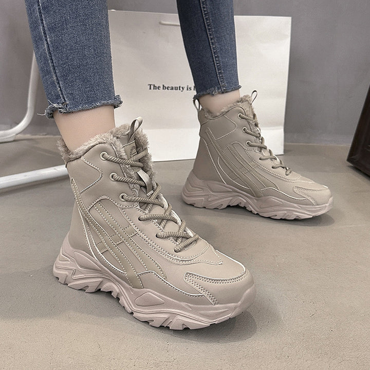 Lune London Plush Winter Sneakers for Women