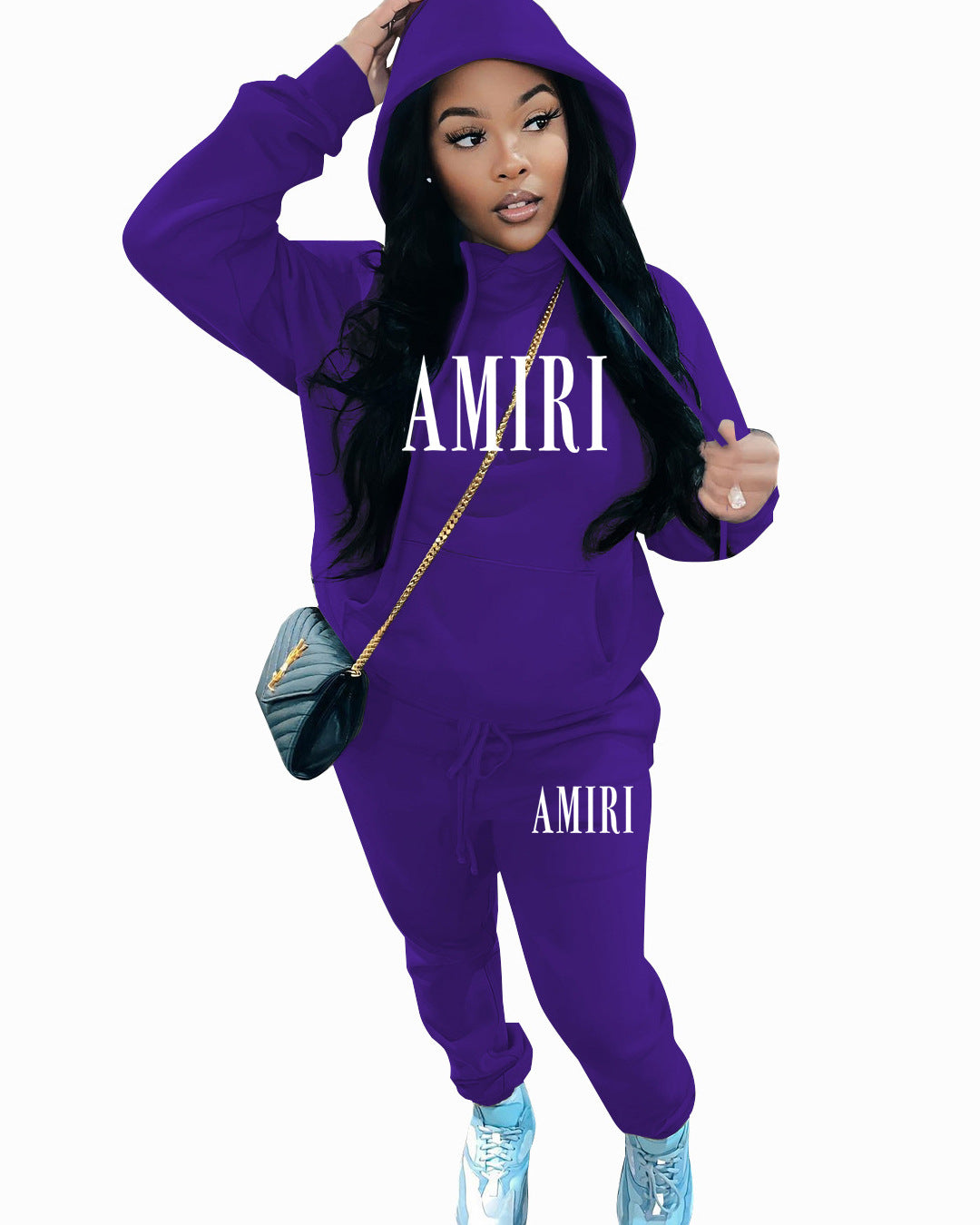Ladies jogging suit with modern logo Lune London