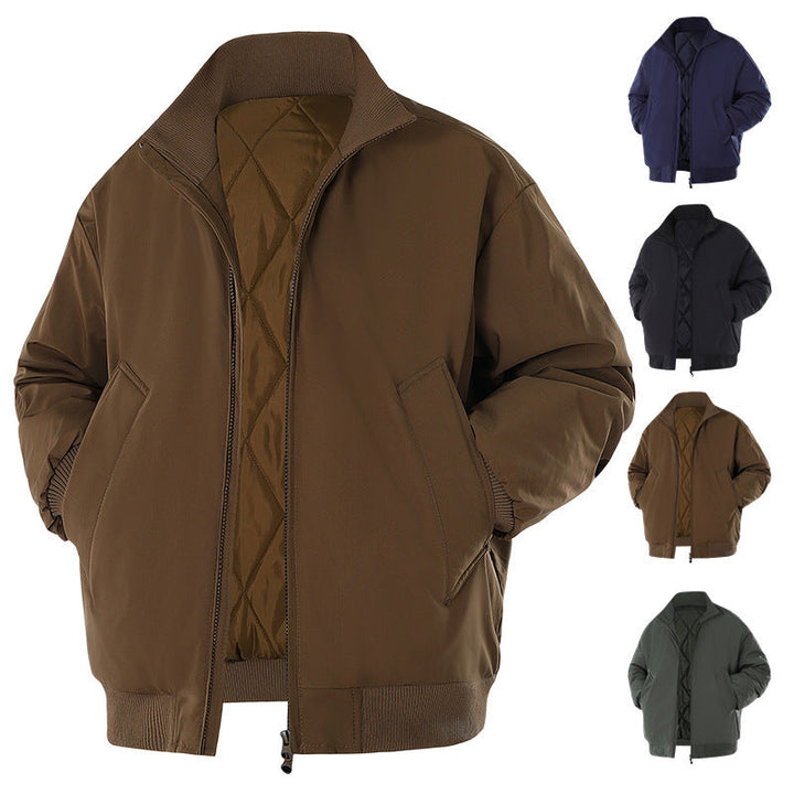 Men's Winter Jacket with Warm Inner Lining and Practical Pockets Lune London