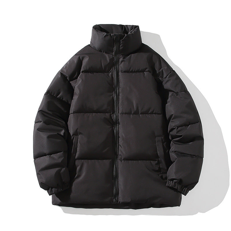 Insulated quilted jacket for men with high collar and elastic cuffs Lune London