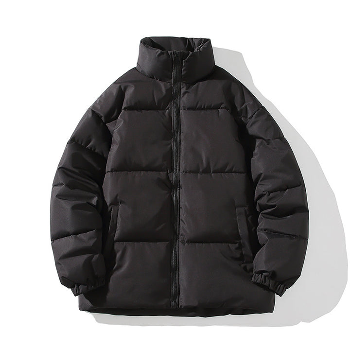 Insulated quilted jacket for men with high collar and elastic cuffs Lune London