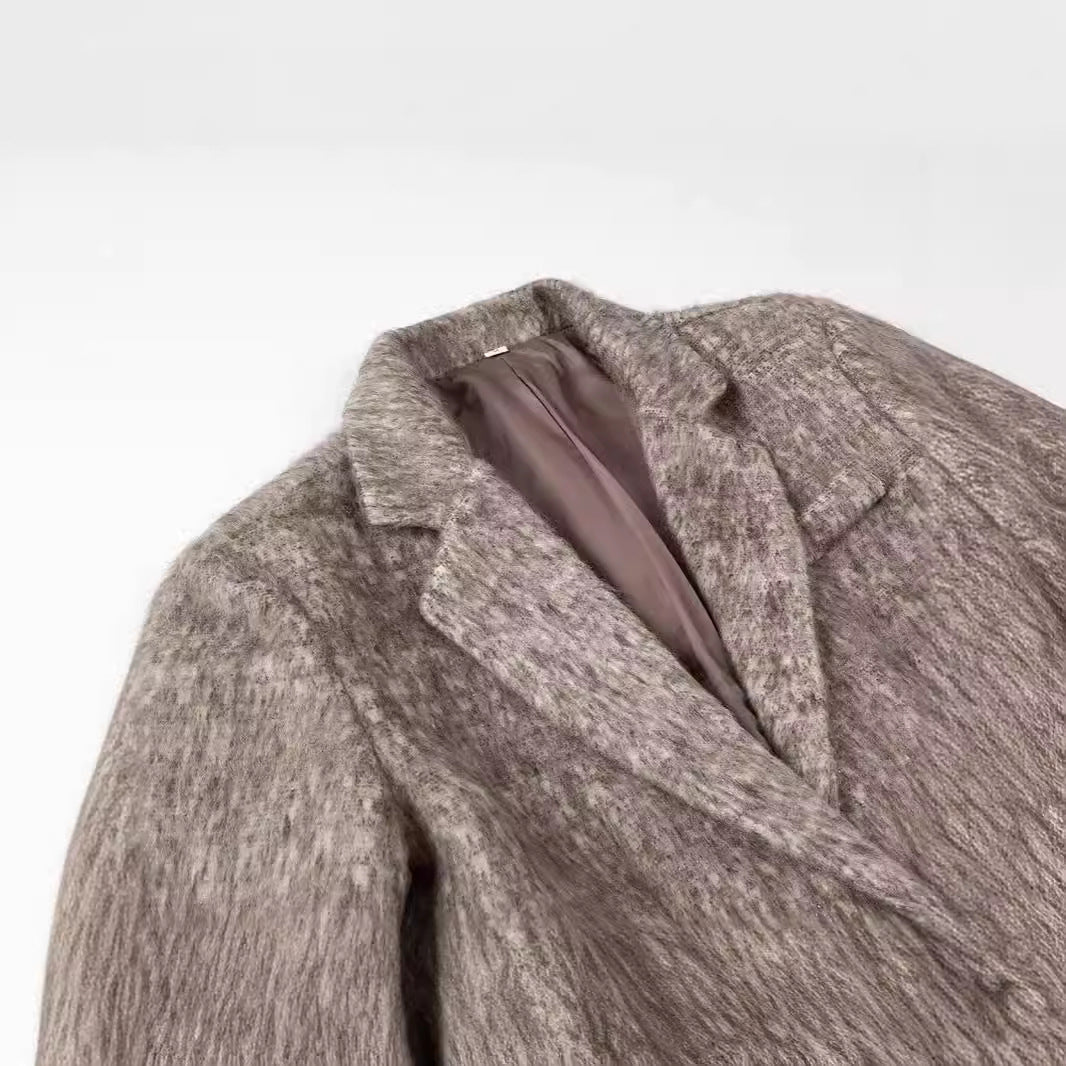 Ladies elegant blazer in high-quality wool blend Lune London