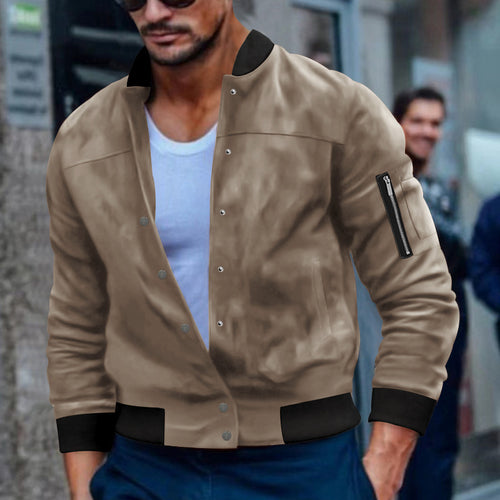 Men's bomber jacket with practical zip pockets Lune London