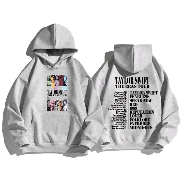 Women's hoodie with artistic motif and inspiring listing Chic & Stil