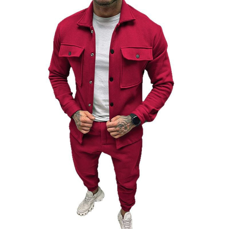 Modern leisure suit for men with practical pockets Lune London