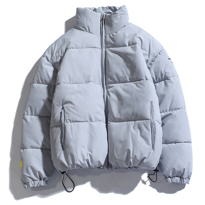 Elegant quilted jacket for women with high collar and practical pockets Lune London