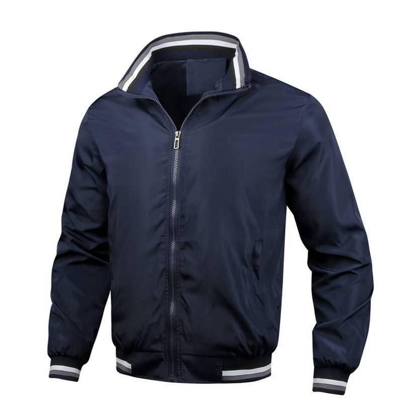 Men's sport jacket with structured collar and breathable technology Lune London