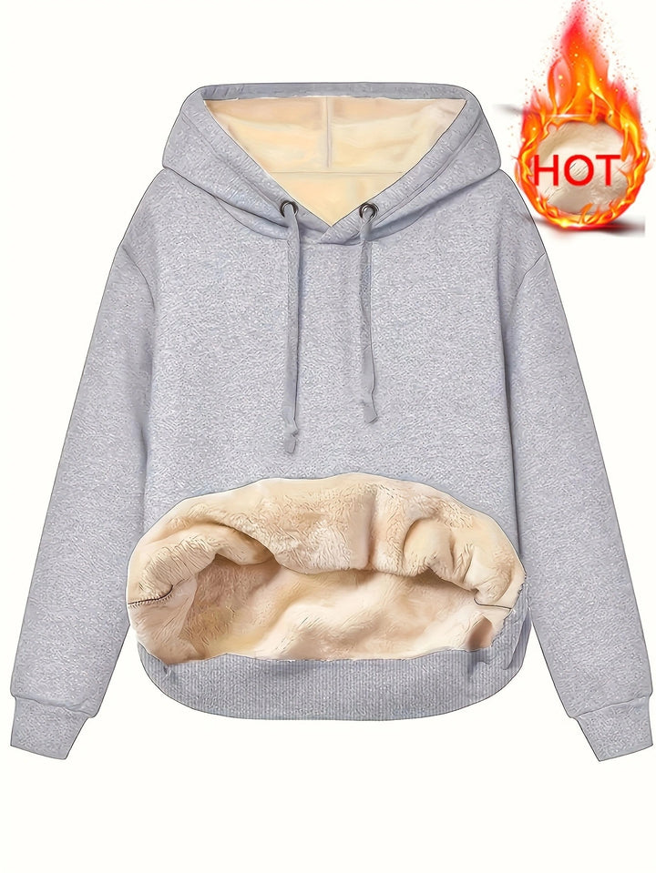 Ladies hoodie with soft lining and modern cut Lune London