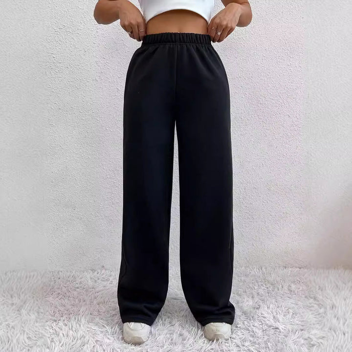 Lune London | Women's Comfortable High-Waist Leisure Pants with Wide Cut