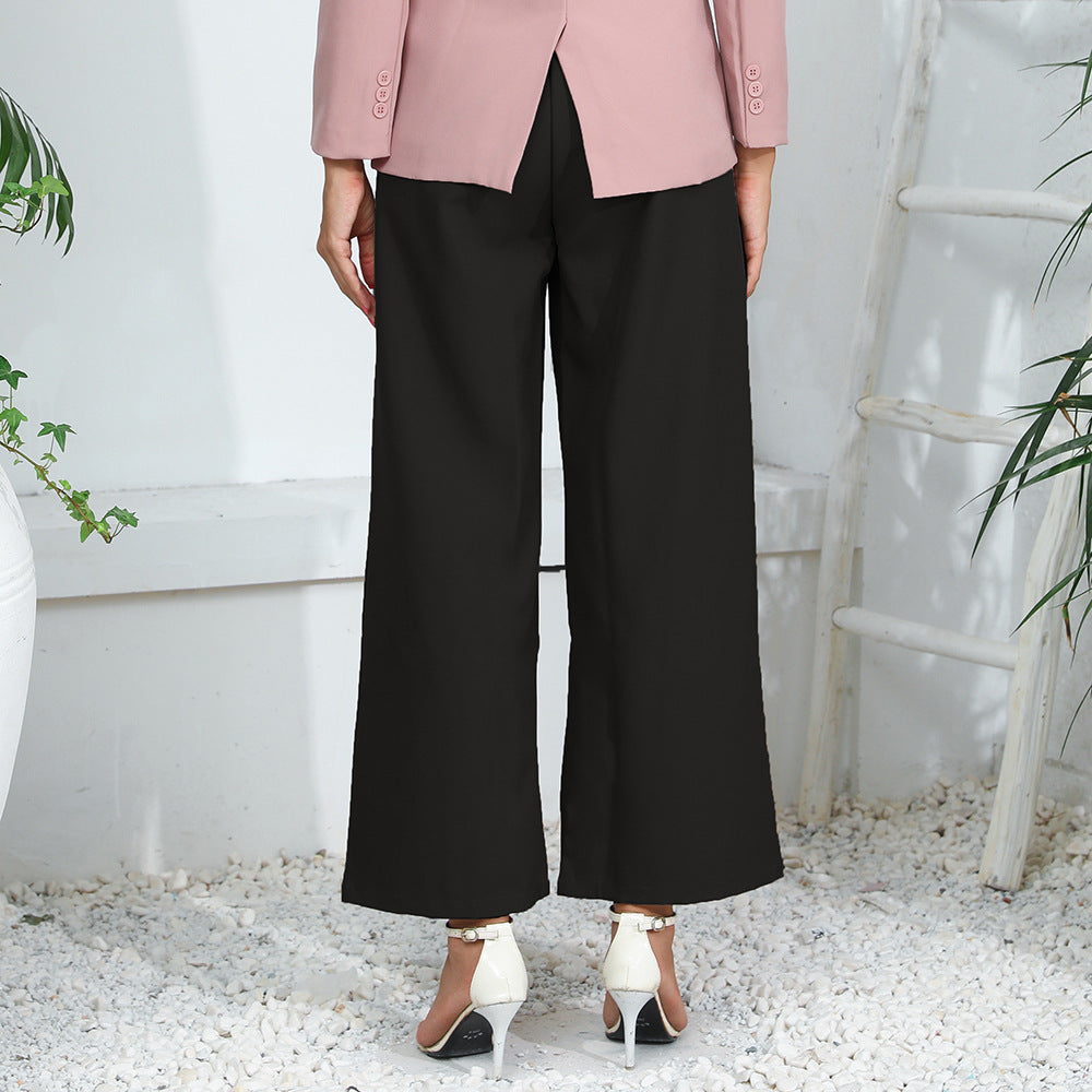 Women's Wide-Cut Leisure Pants Chic & Stil