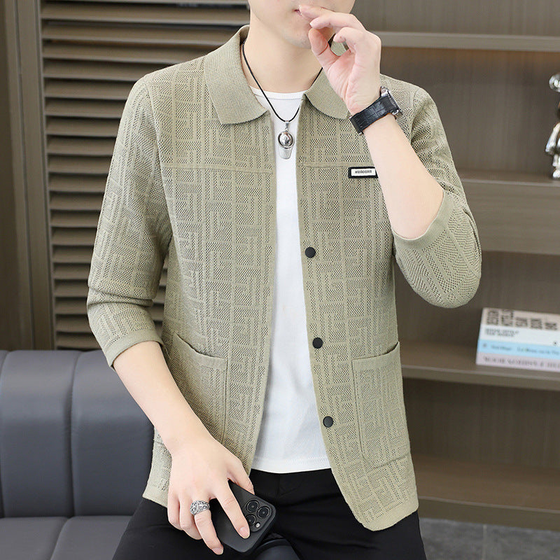 Trendy knit jacket for men Lune London