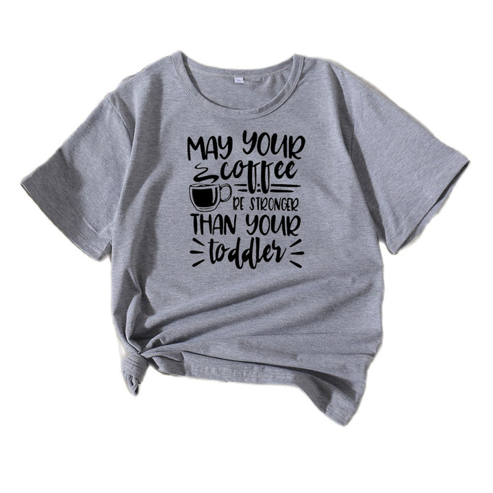 Ladies Casual T-shirt Coffee Lover Lune London