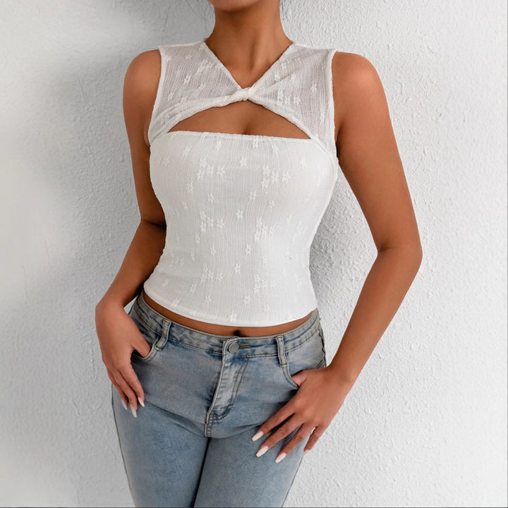 Ladies Elegant and Innovative Crop Top Lune London