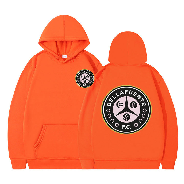 Women's hoodie with distinctive logo and soft fleece Lune London